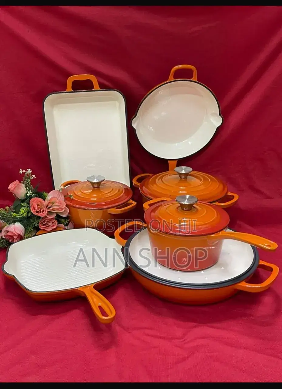11 Pieces Cast Iron Cookware