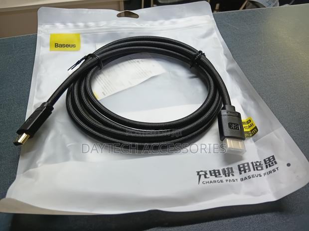 This Is a Baseus Braided Hdmi Cable 2m - thumbnail 2