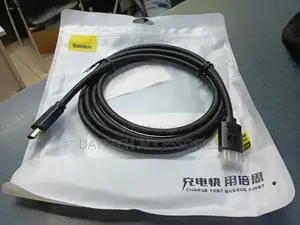 Baseus Hdmi Cable 2m - High-Speed Supports 48gbps - Black