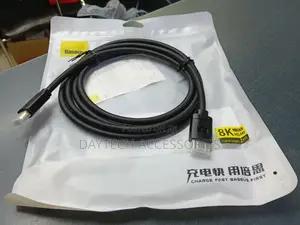 Baseus Hdmi Cable 2m - High-Speed Supports 48gbps - Black
