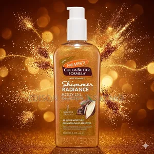 Palmer's Shimmer Radiance Body Oil With Cocoa Butter Enhaces Glow