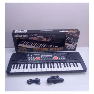 49 Keys Piano With Microphone and Charging Cable