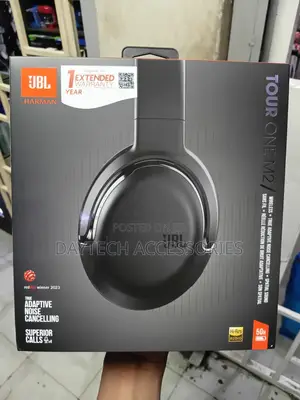JBL Tour One M2 Wireless Over-Ear Headphones - Black