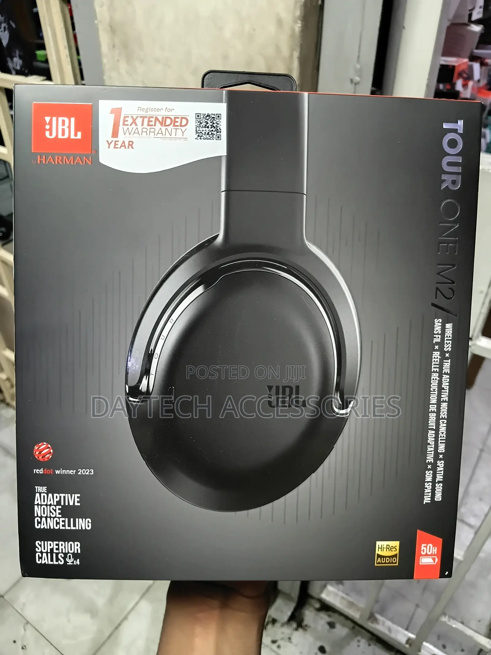 JBL Tour One M2 Wireless Over-Ear Headphones With Noise-Cancelling .