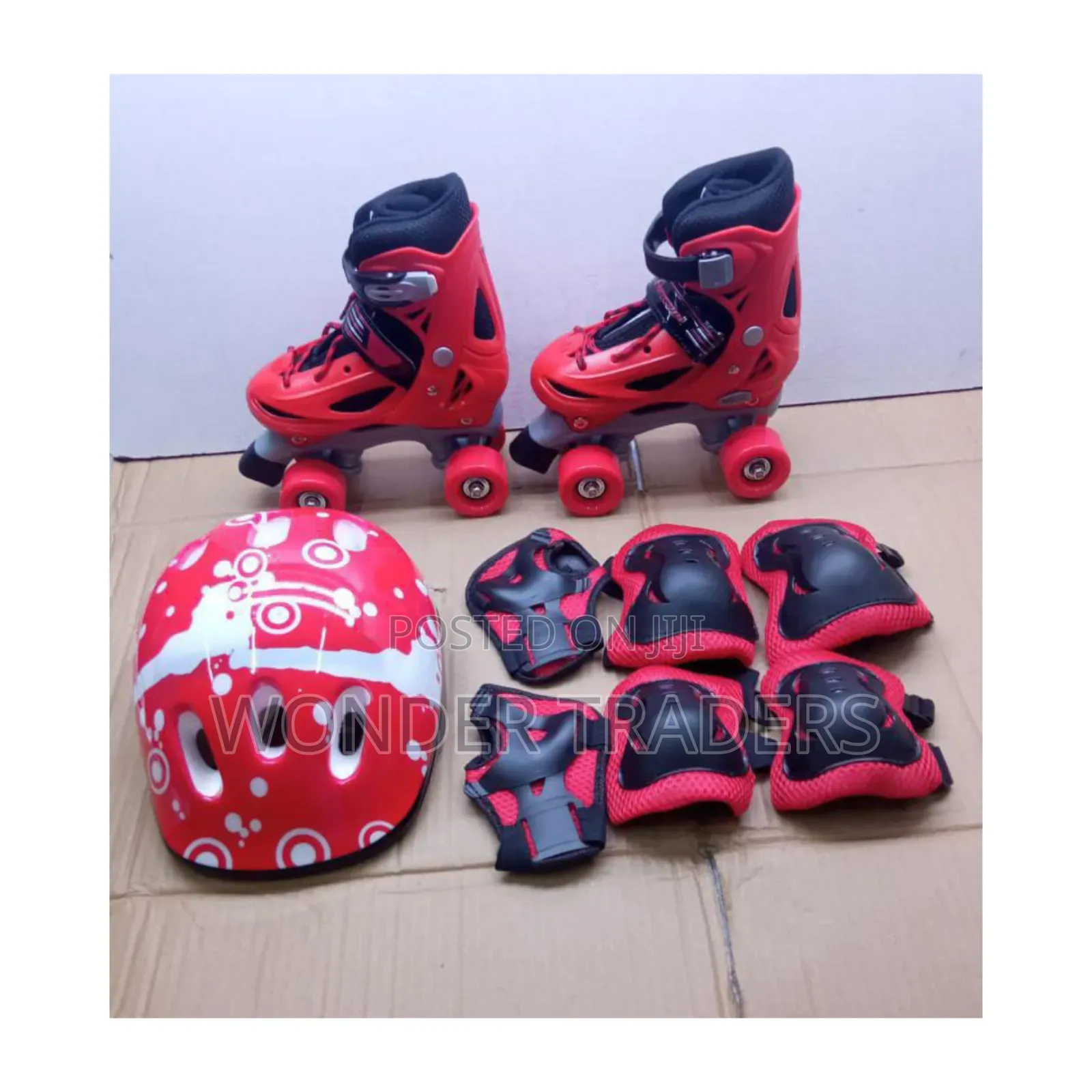 Quad Skating Shoes Size: 31-34, 35-38, 39-42 : Red, Blue $ Pink Skat