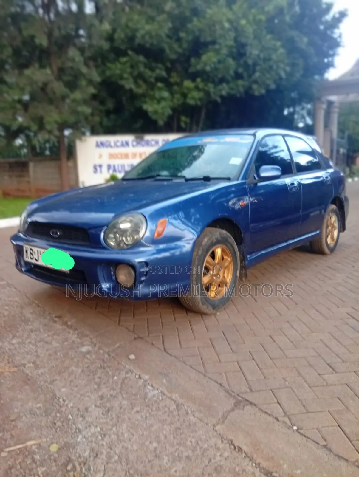 Subaru Impreza 2003 Blue