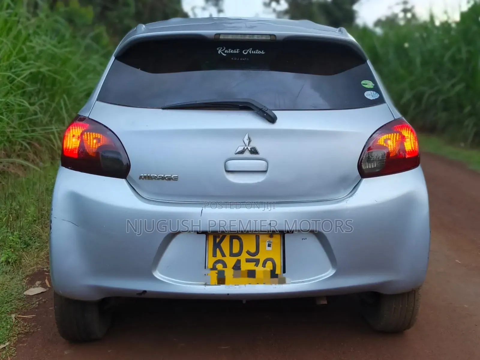 Mitsubishi Mirage 2015 Silver