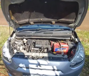 Mitsubishi Mirage 2015 Silver