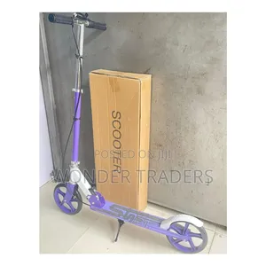Foldable Metallic Scooters Colours: Black, White,Pink and Purples