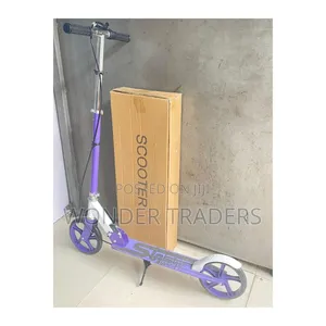 Foldable Metallic Scooters *With Hand Break *Suitable From 8 Years Old