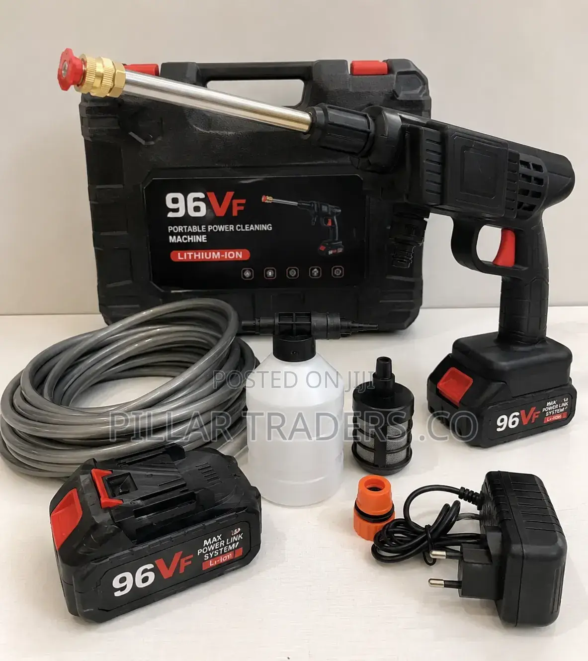96vf Cordless High Pressure Car Wash Machine