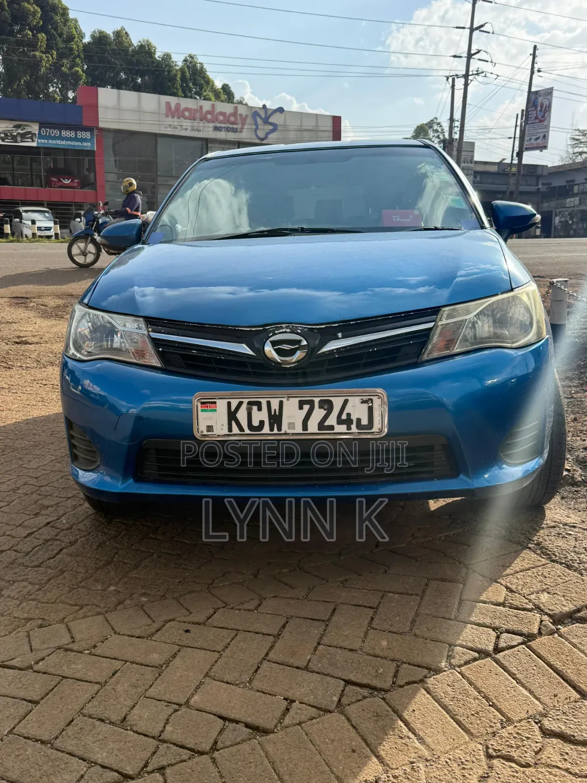 Toyota Corolla Fielder 2012 Blue