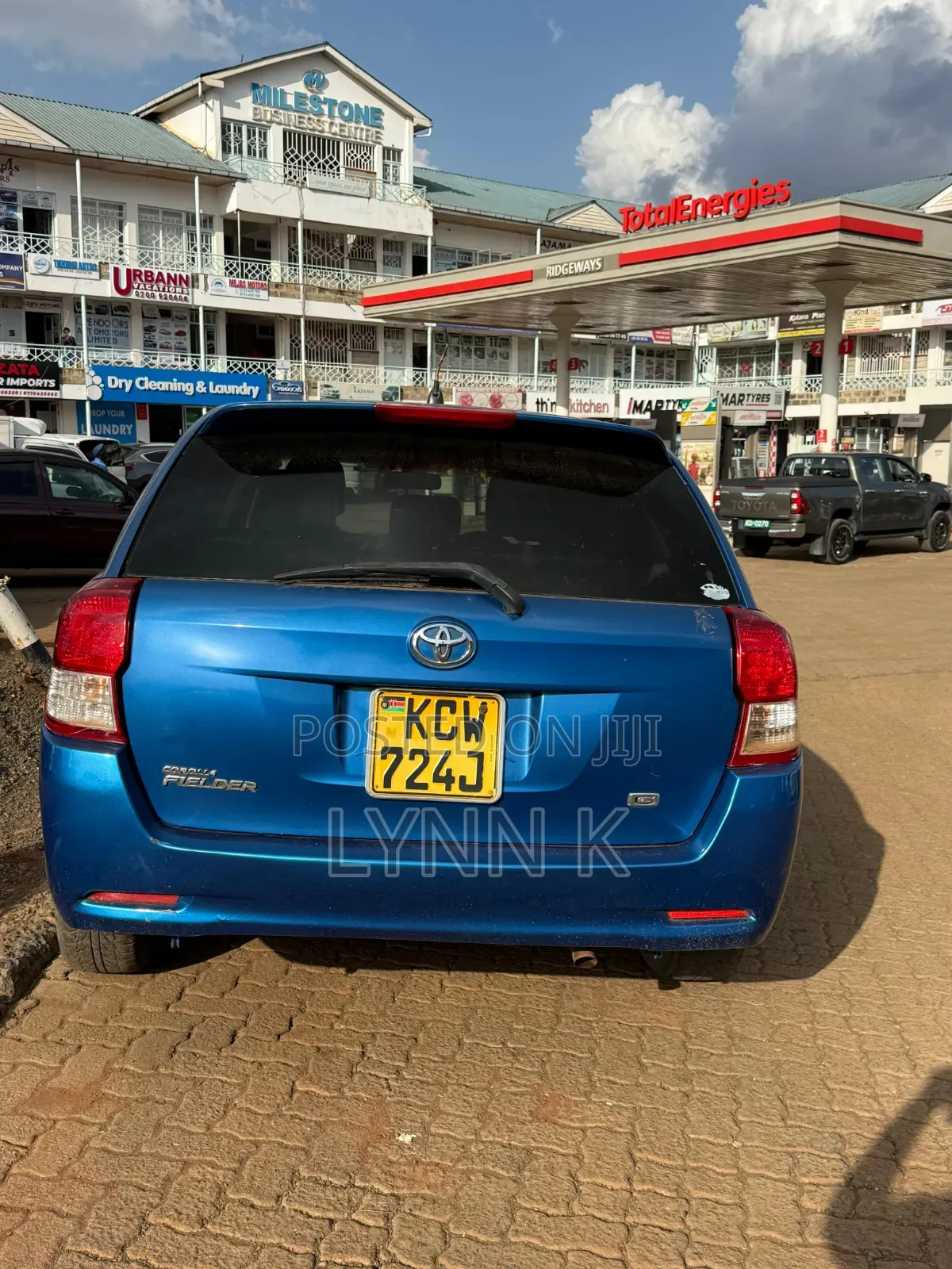 Toyota Corolla Fielder 2012 Blue