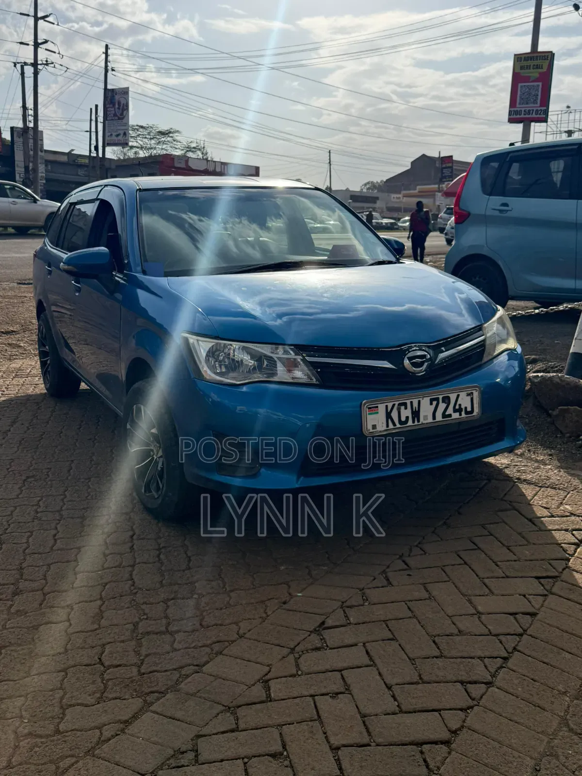 Toyota Corolla Fielder 2012 Blue