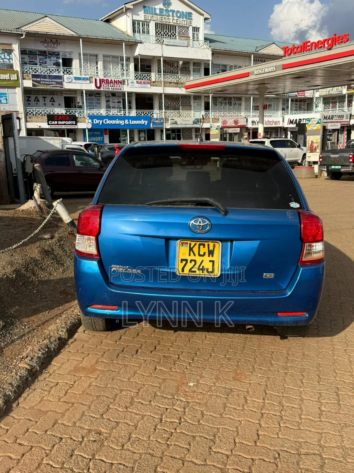 Toyota Corolla Fielder 2012 Blue