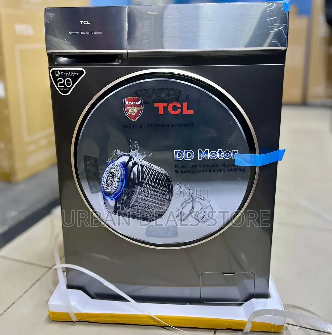 TCL Front Load 8kg Wash Spin Touch Screen