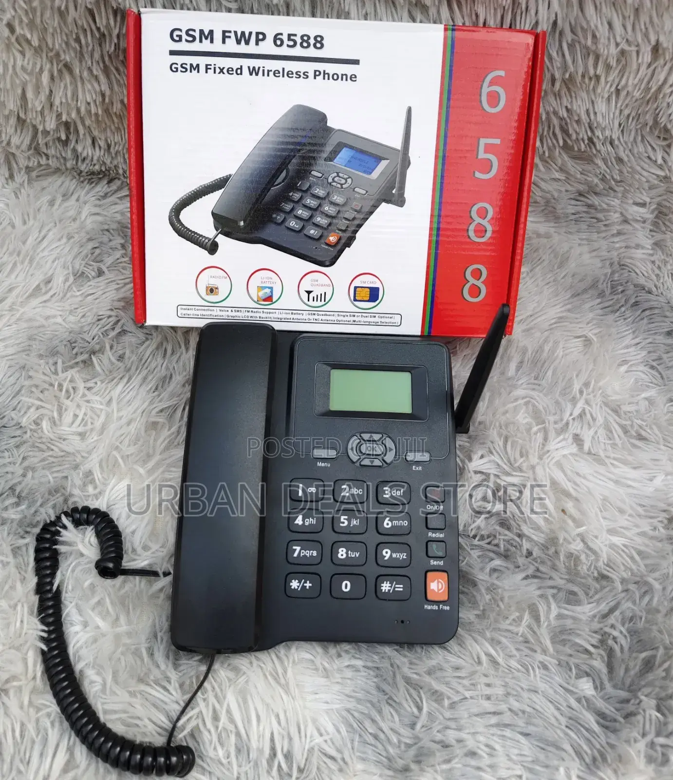 GSM 6588 Dual Sim Desk Phone