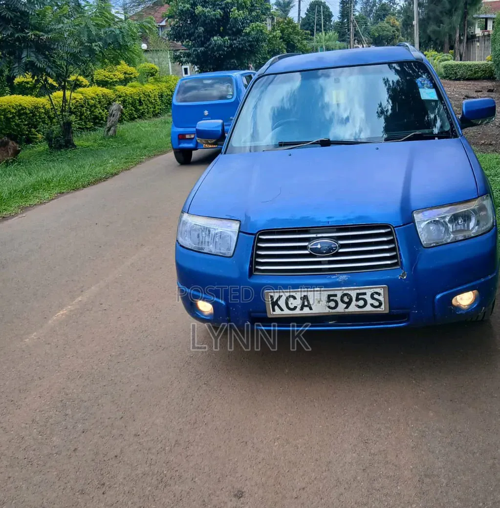 Subaru Forester 2007 Blue