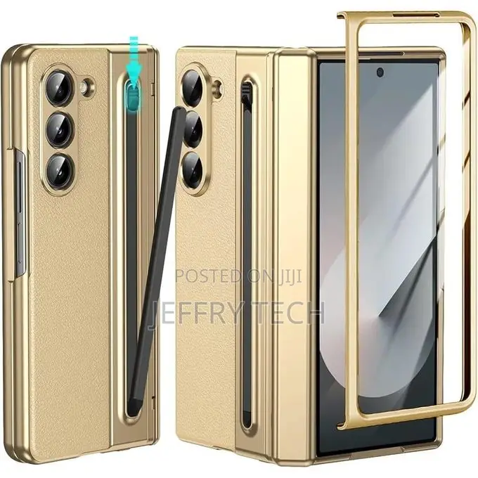 Samsung Galaxy Z Fold 6 Back Cover With S Pen Holder Slim Stylus, Pr