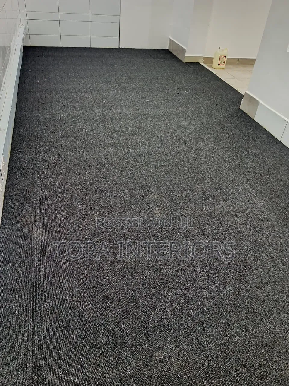 Coal Grey Floor Wall to Wall Carpets Supply