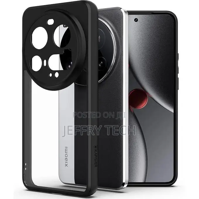 Hybrid Series Back Cover Case Compatible With Xiaomi 15 Ultra (Black