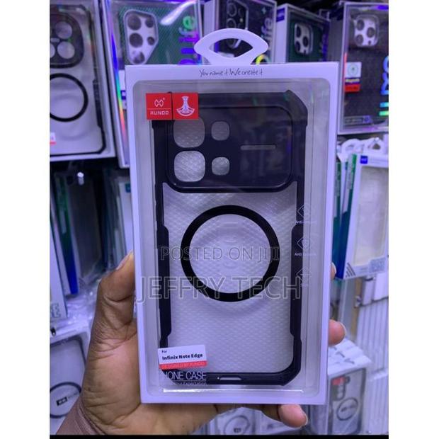 Case for Infinix Note Edge Heavy Duty Protection Transparent Design - main view