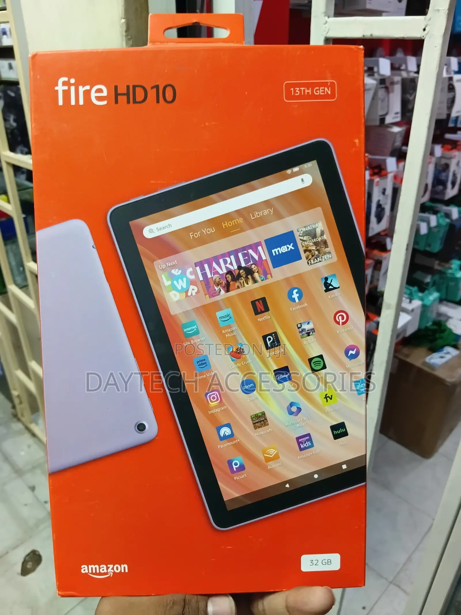 New Amazon Fire HD 10 4 GB Black