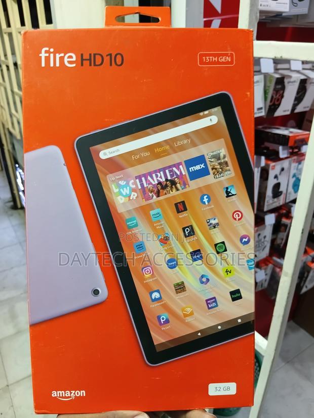 New Amazon Fire HD 10 (2019) 32 GB Black - thumbnail 2