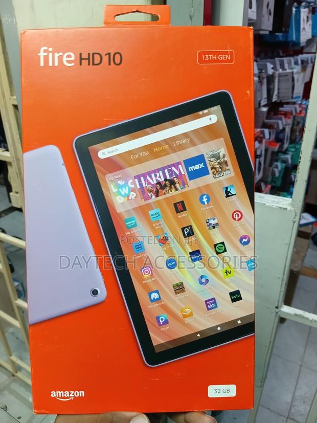 New Amazon Fire HD 10 (2019) 32 GB Black - thumbnail 3