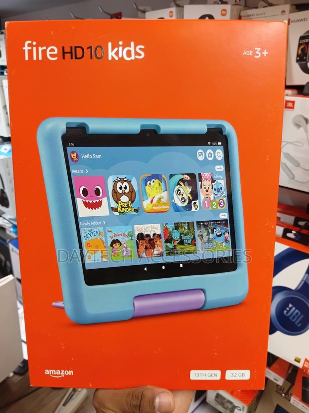 New Amazon Fire HD 10 Kids Edition 2021 32 GB Black - thumbnail 4