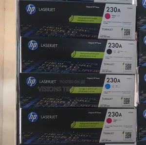 Black/Cyan/Magenta Hp 230a Toner Cartridge