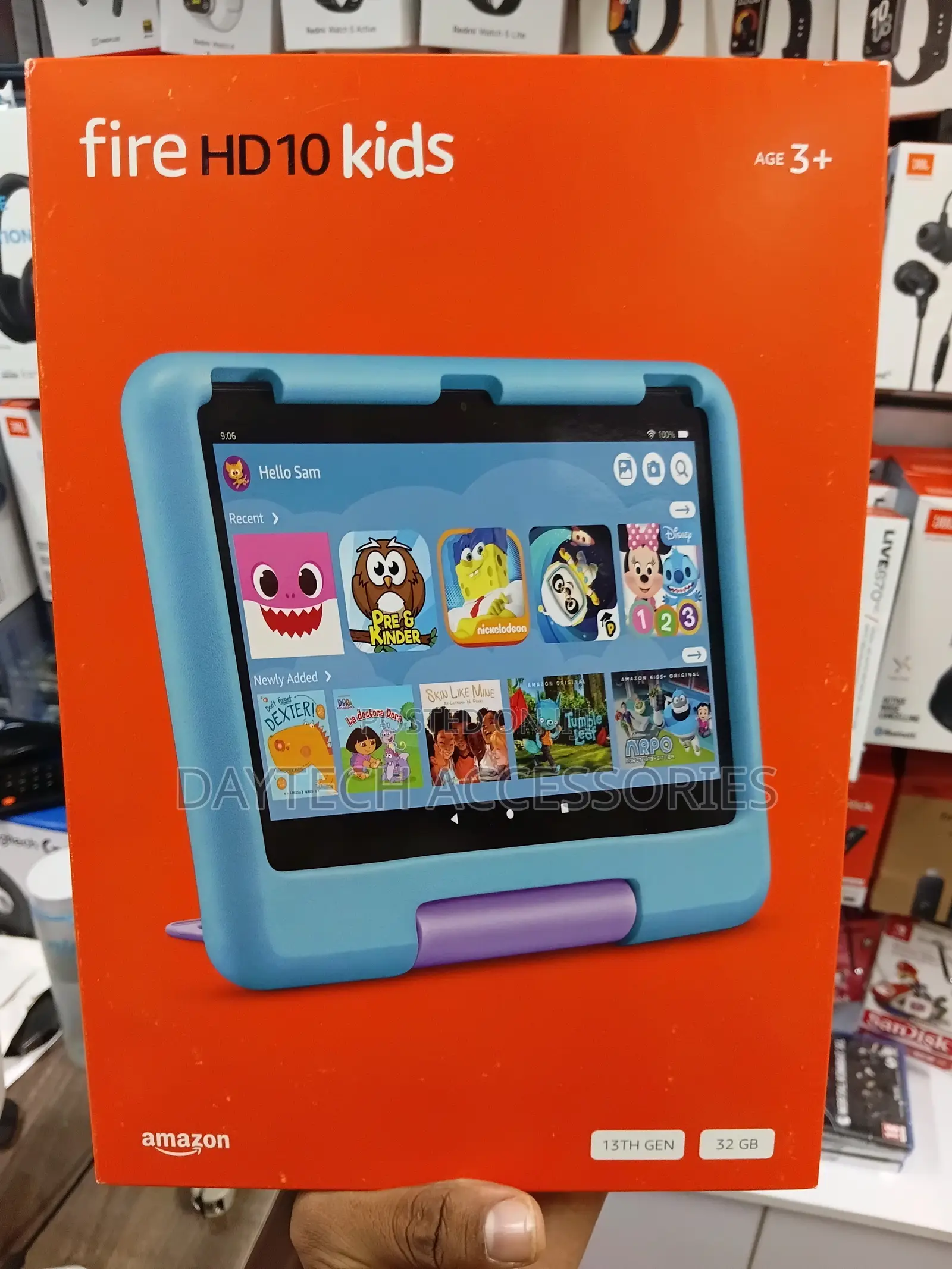 New Amazon Fire HD 10 (2021) 4 GB Black