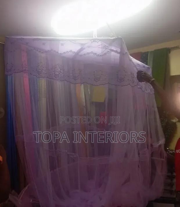 Square Top Long Double Decker Mosquito Nets