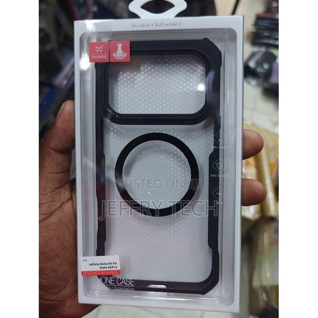 Case for Infinix Note 60 Pro/Infinix Note 60 4g Transparent Magsafe B