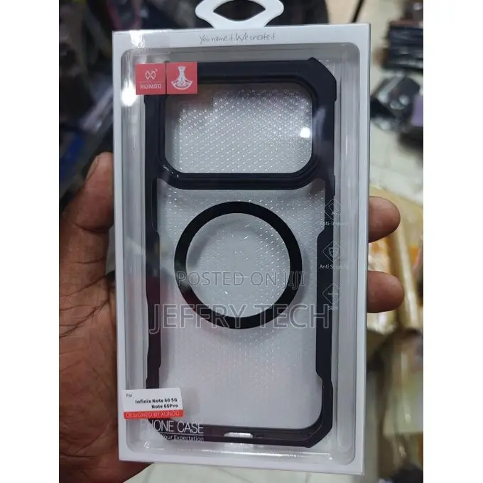 Case for Infinix Note 60 Pro/Infinix Note 60 4g Transparent Magsafe B