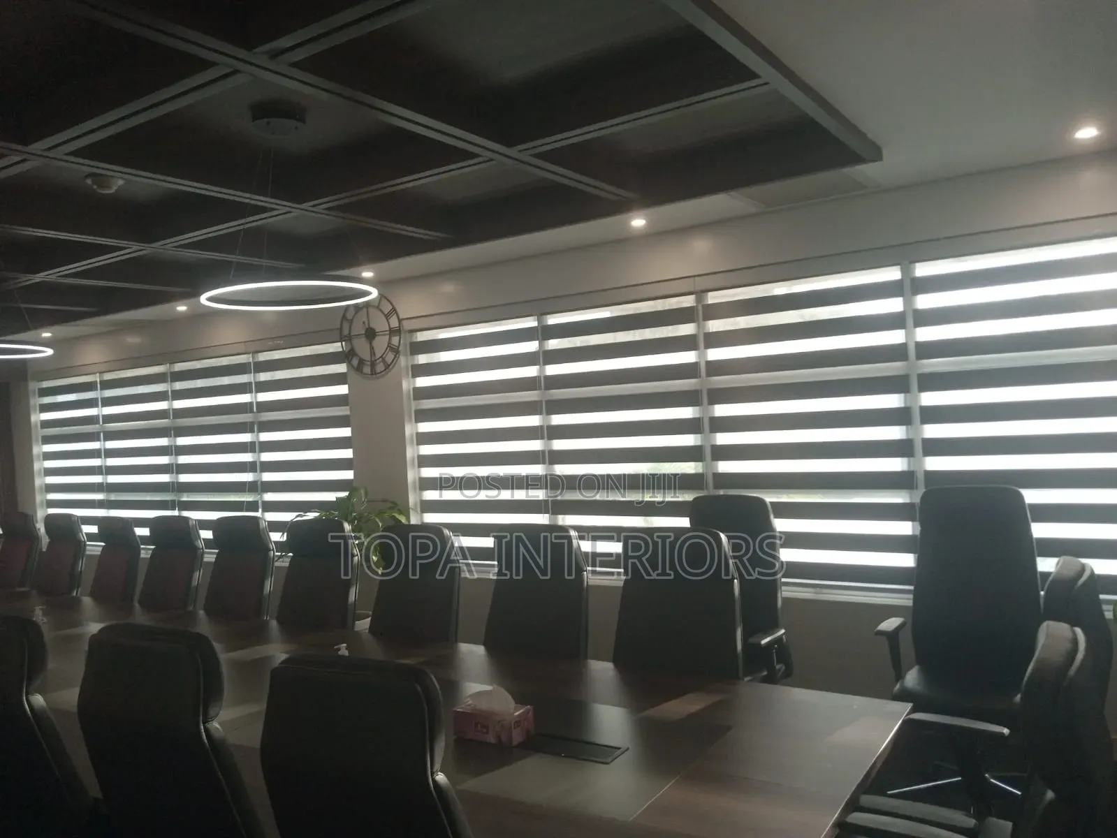 Executive Boardroom Horizontal Office Roller Blinds