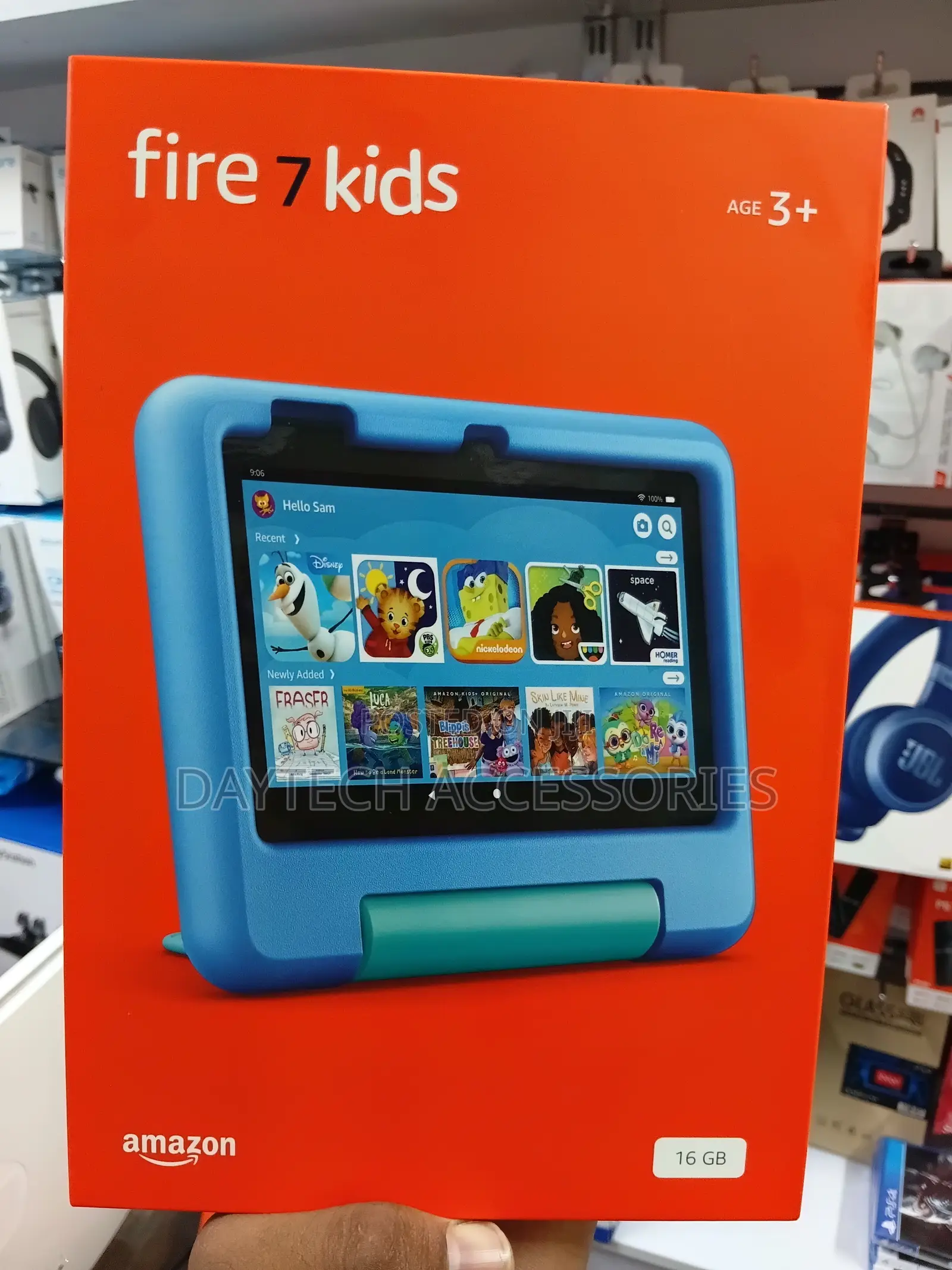 New Amazon Fire 7 Kids Edition 2019 16 GB Black