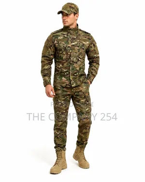 Casual Camouflage Plain 2 Piece G2 Chinese Collar Hiking Uniform