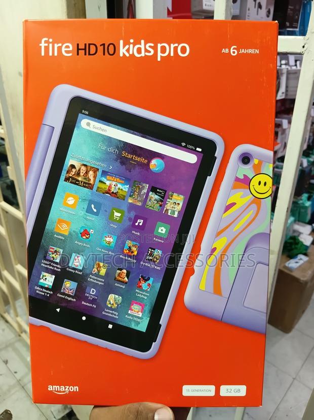 New Amazon Fire HD 10 Kids Pro 32 GB Black