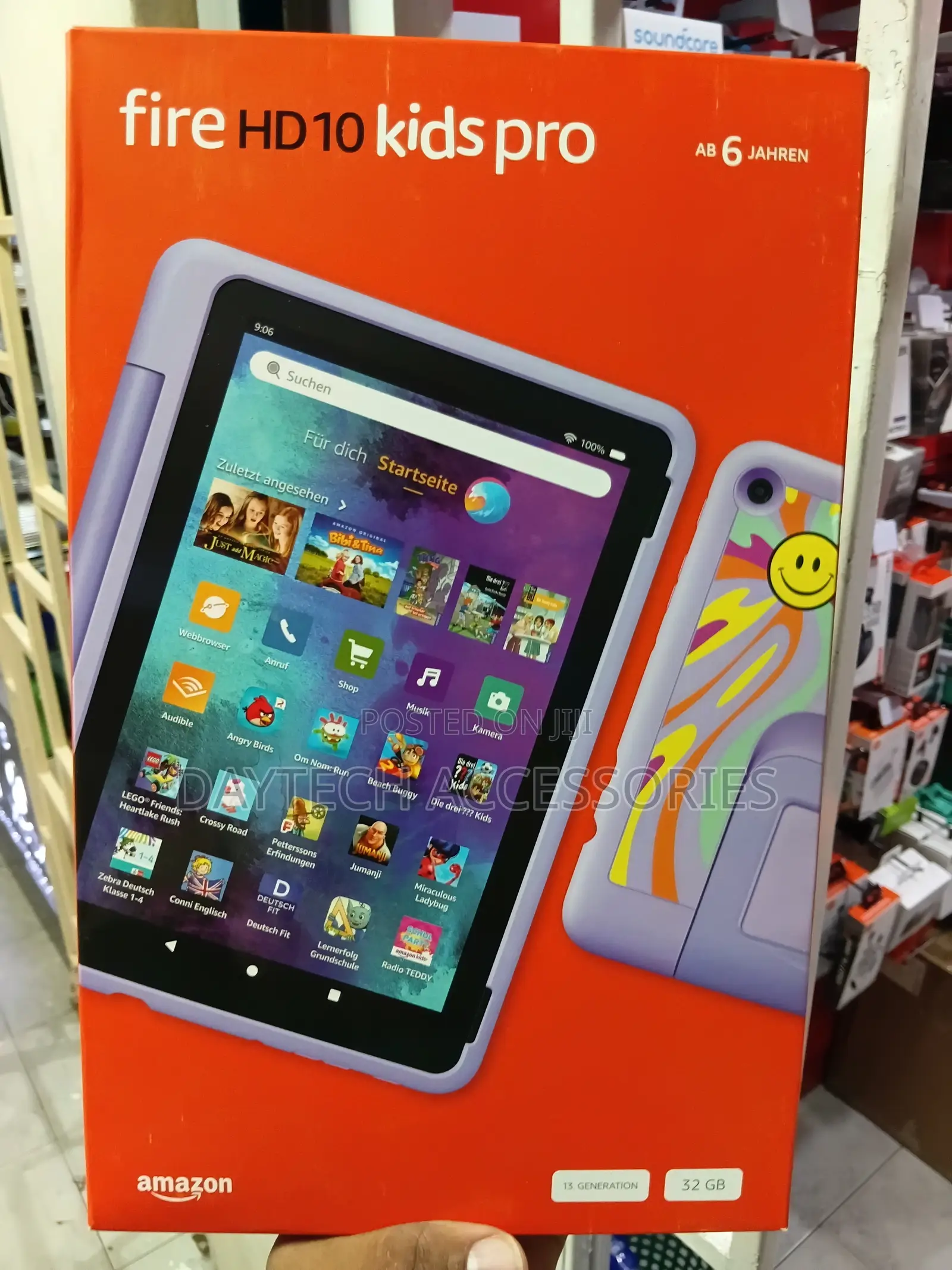 New Amazon Fire HD 10 Kids Pro 32 GB Black