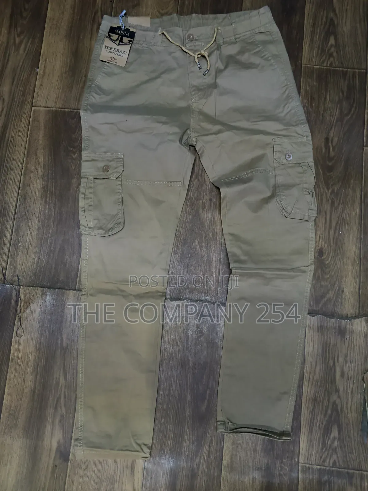 Quality Casual Khaki Side Pocket Men Plain Cargo Pant Trousers