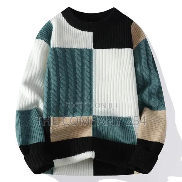 Quality Casual Knitted Unisex Designer Cardigan Sweater Available - thumbnail 2