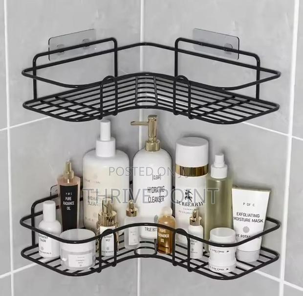 Triangular Storage Corner Shelves - thumbnail 2