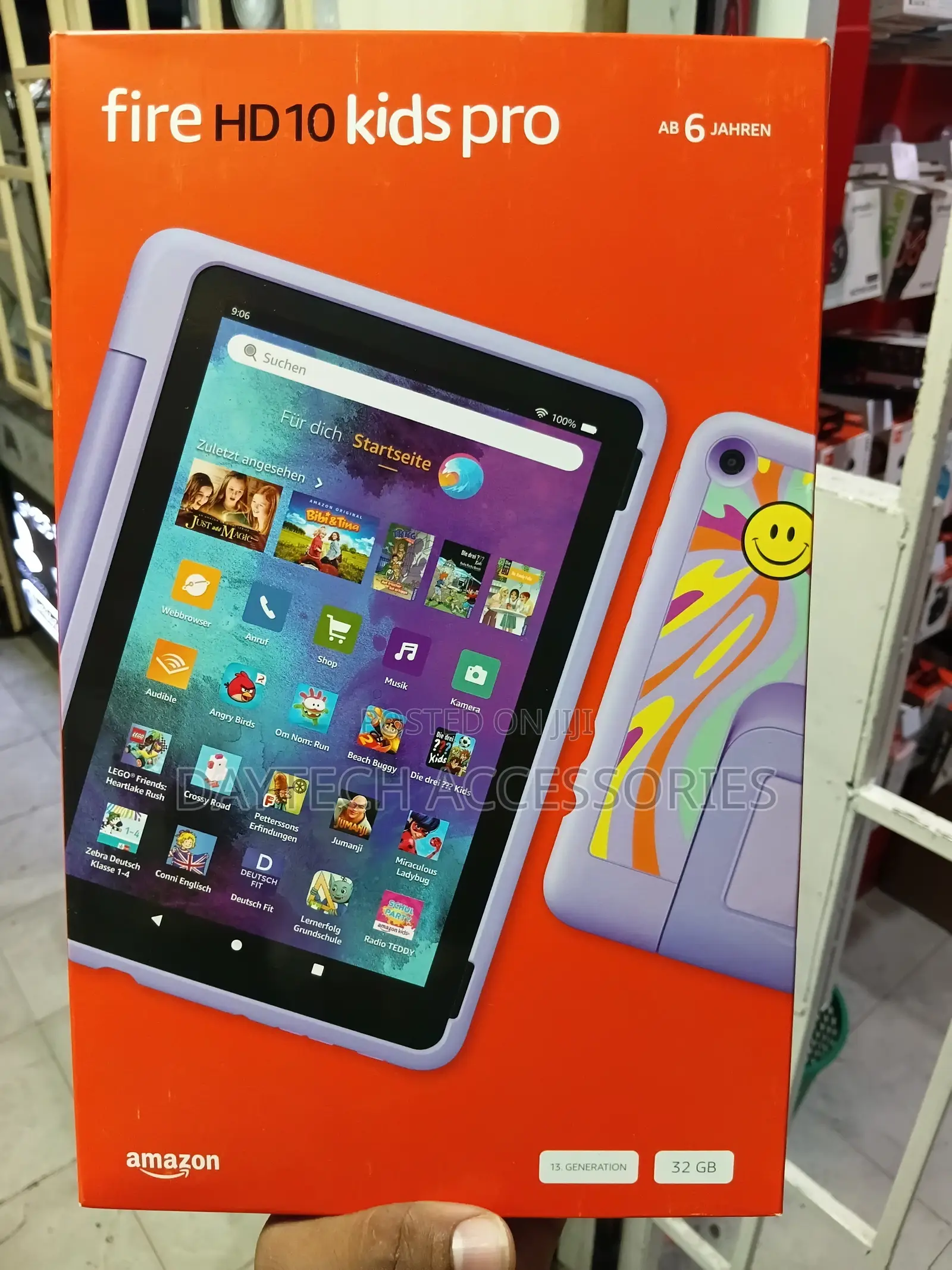 New Amazon Fire HD 10 (2021) 32 GB Black