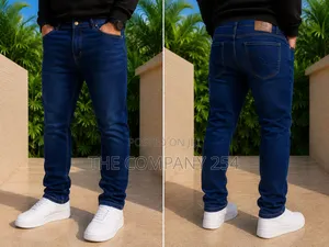 Casual Denim Rugged Quality Straight Fit Jeans Trousers