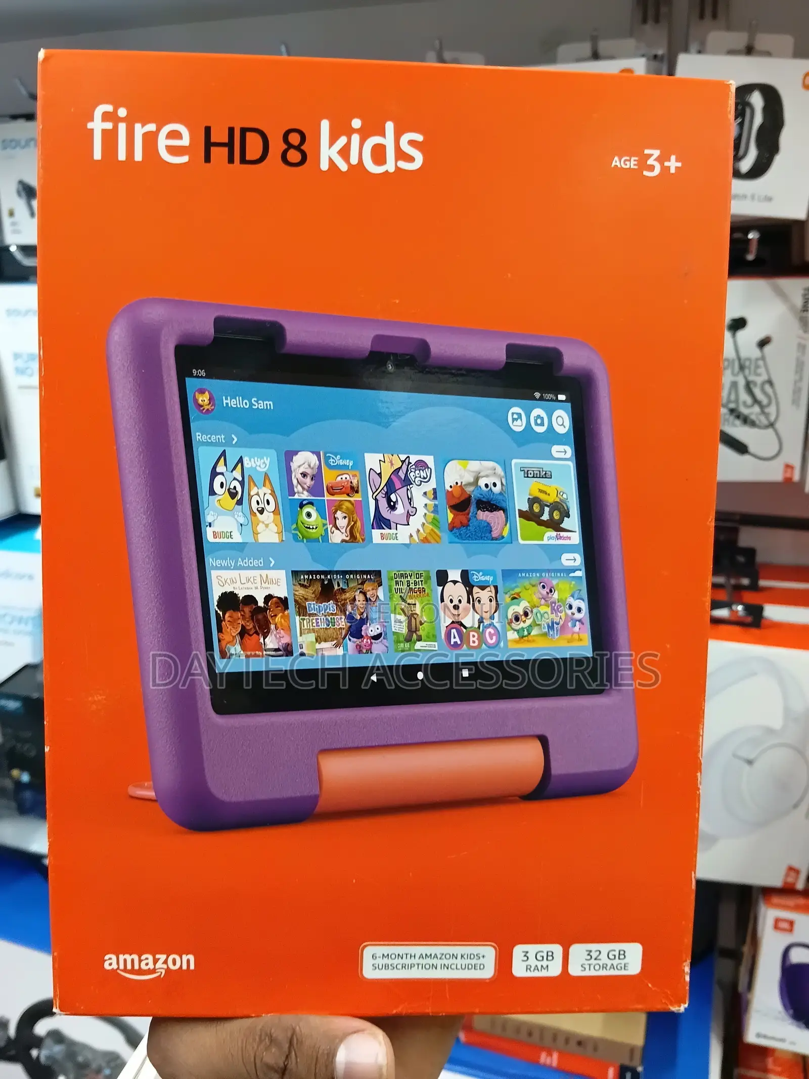 New Amazon Fire HD 8 (12 gen) 32 GB Black