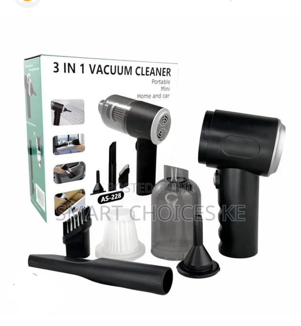 3 in 1 Wireless Car Vacuum Cleaner