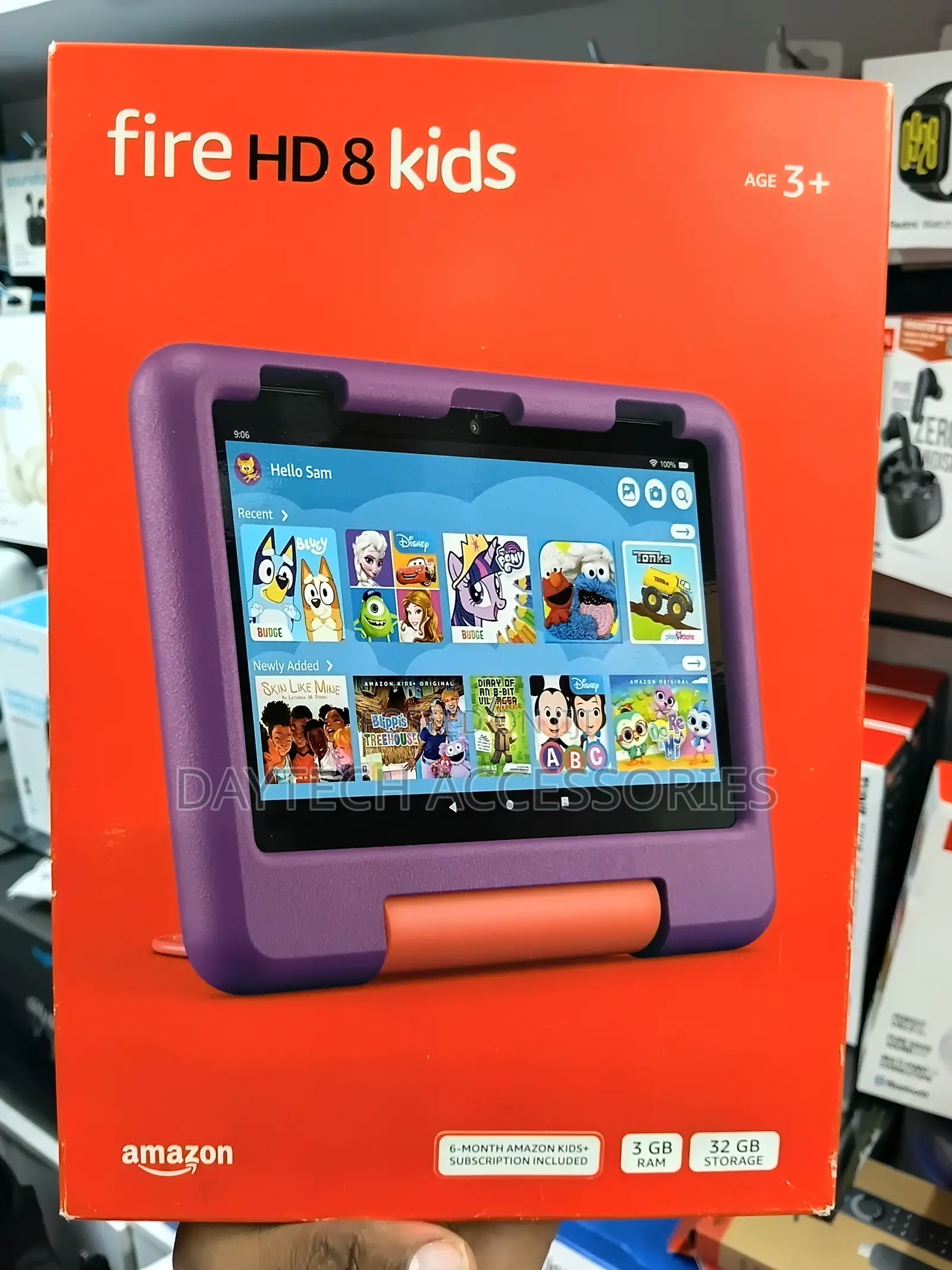 New Amazon Fire HD 8 (2022) 32 GB Black
