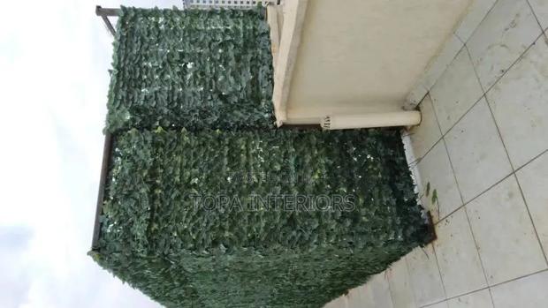 Outdoor Fencing With Artificial 1mx3m Green Ivy Privacy Fence Mesh