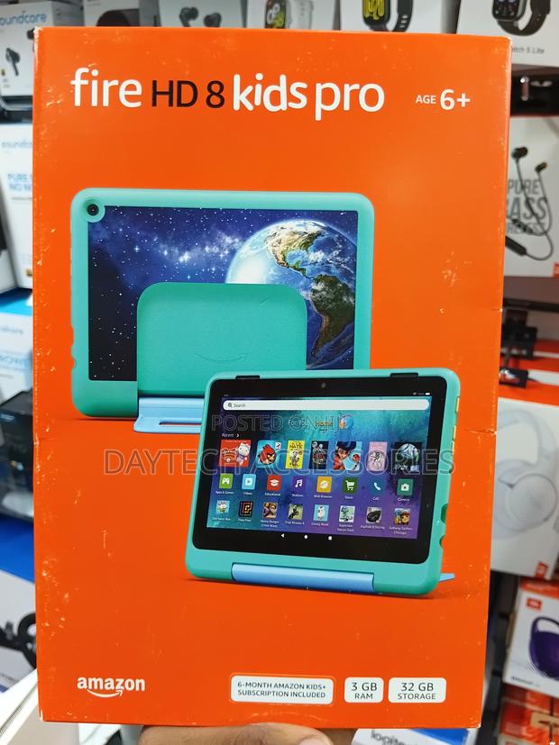New Amazon Fire HD 8 Kids Pro 32 GB Black - thumbnail 2